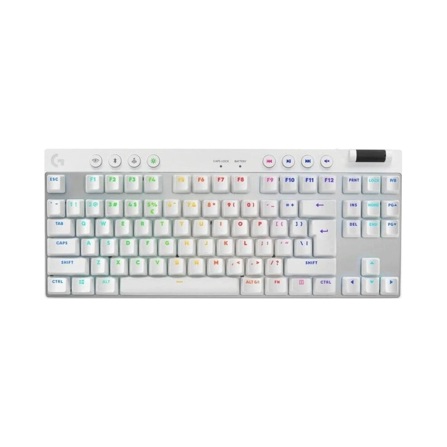 2X Wireless Keyboard LOGITECH G Pro X TKL White 920-012148