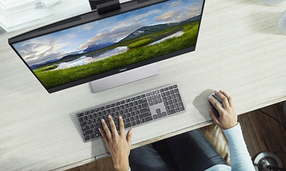 2X Wireless Keyboard and Mouse Set Dell grey Keyboard type membrane