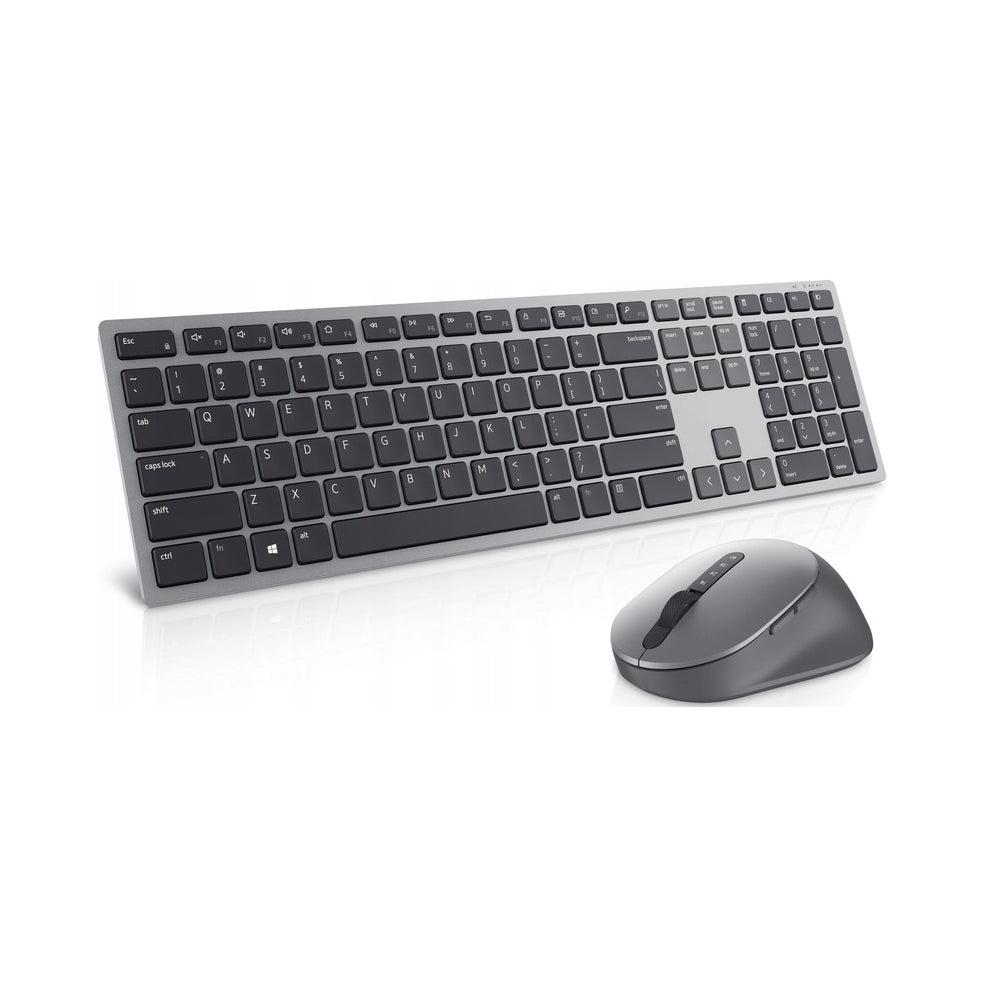 2X Wireless Keyboard and Mouse Set Dell grey