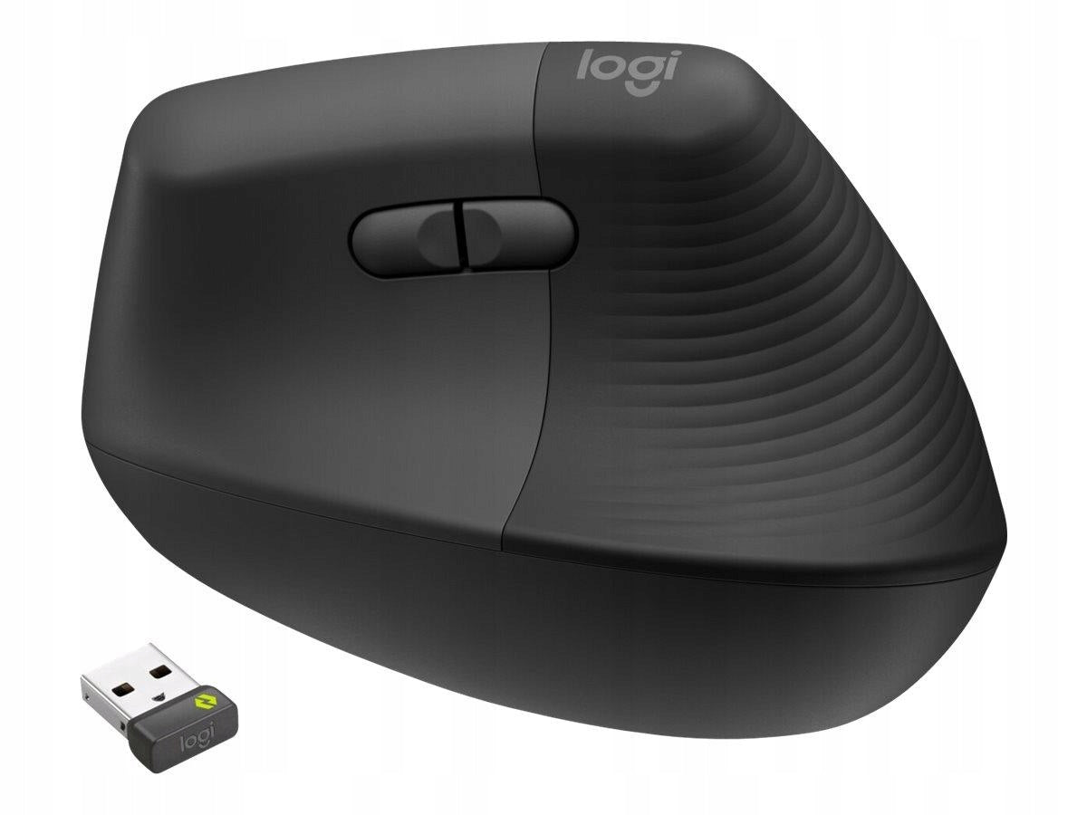 2X Wireless Mouse Logitech Vertical Ergonomic Lift Graphite Manufacturer Logitech