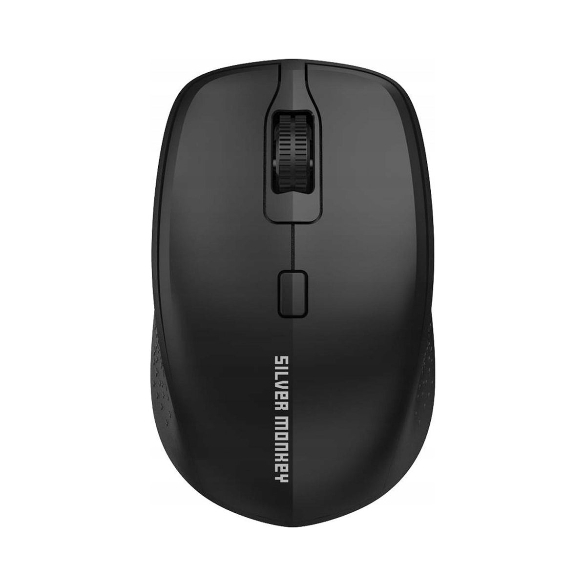 2X Wireless Mouse Silver Monkey M40 Comfort Mouse Black Silent