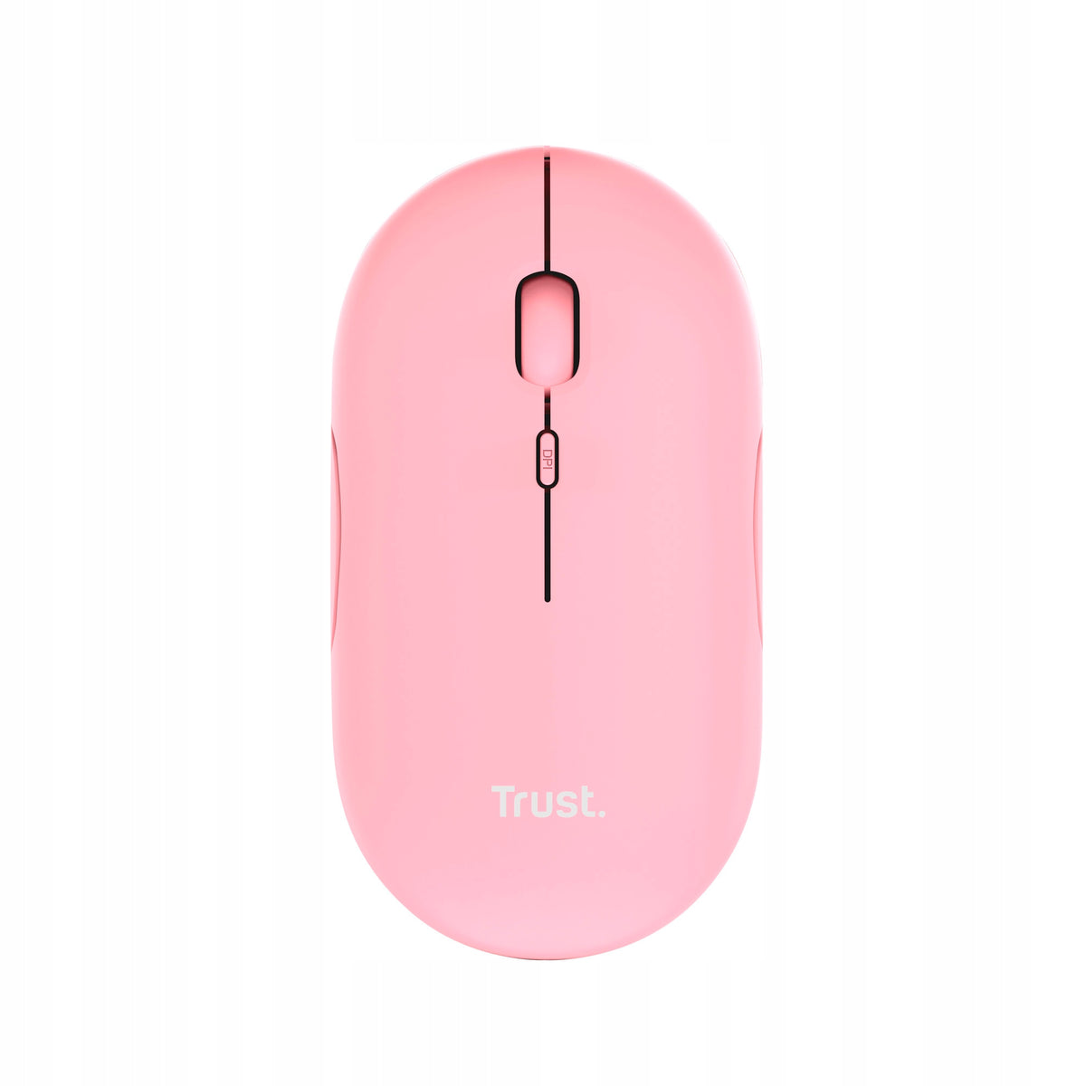 2X Wireless Mouse TRUST Puck Pink 24125 Manufacturer Trust