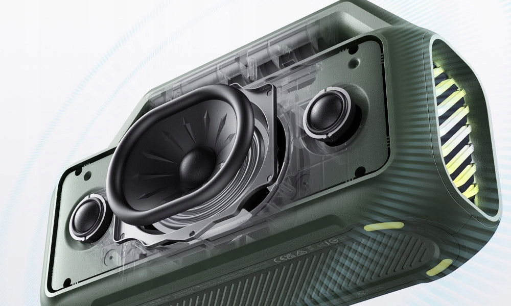 2X Wireless Portable Speaker Soundcore Boom 2 Green 80W Model other