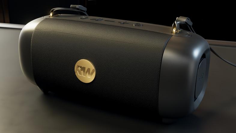 2X Wireless Speaker PEAQ PPA 405-RW Robbie Williams Edition Black Brand PEAQ