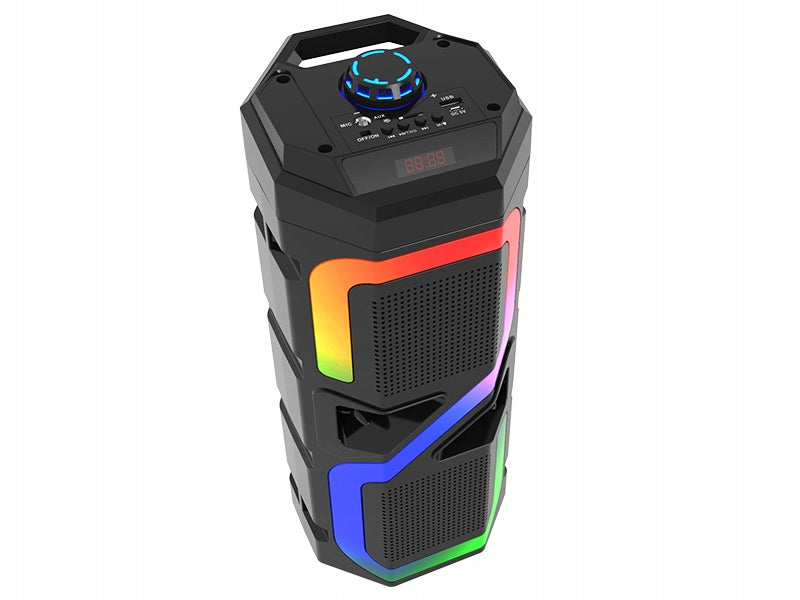 2X Wireless Speaker Tracer Natrix Bluetooth TWS RGB 16W LED 5.0 Karaok Brand Tracer