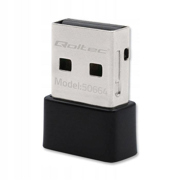 2X Wireless USB Wi-Fi Network Card standard AC 650Mbps Ultrafast Manufacturer Qoltec