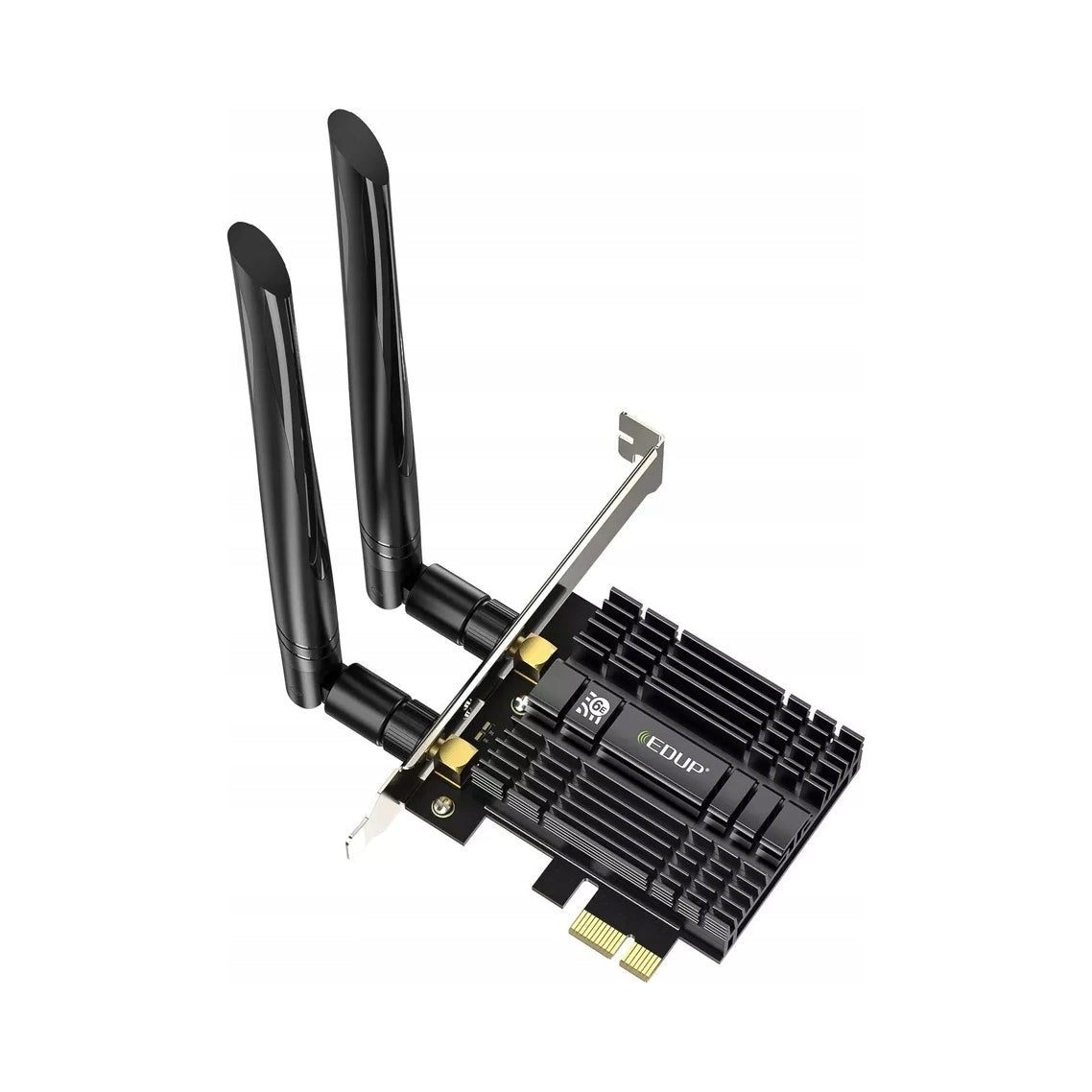 2X Wireless card for computer WiFi EDUP with AX210 Bluetooth 5.3 AX5400