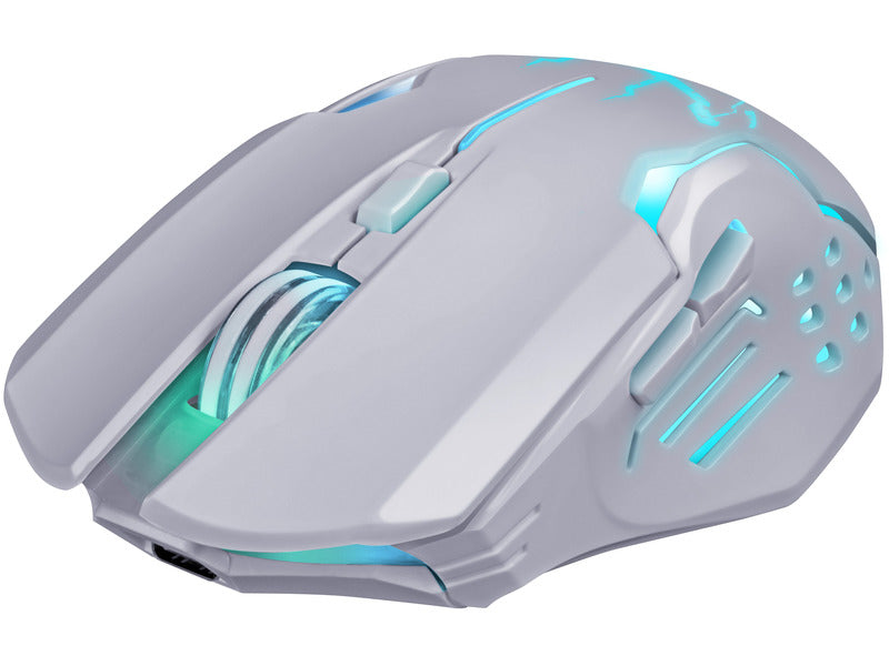 2X Wireless mouse Defender KATANA GM-511 optical 3200dpi white RGB AKU