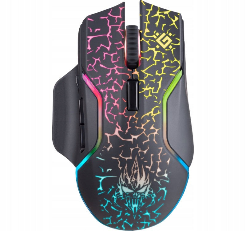 2X Wireless mouse Defender ONESHOT GM-067 optical 3200dpi black RGB A Manufacturer Defender