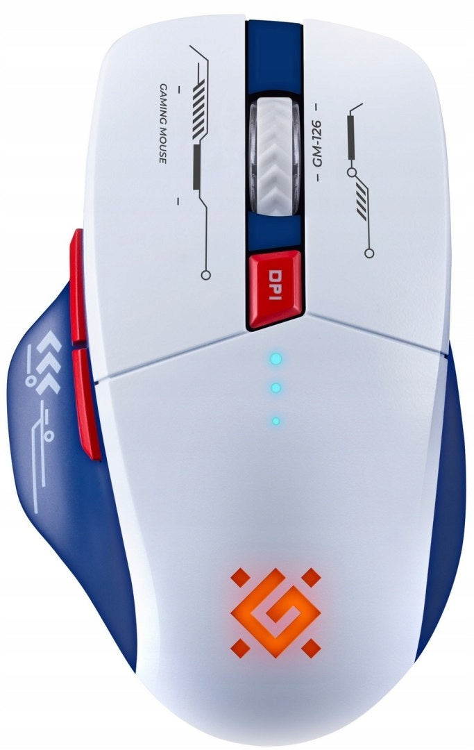 2X Wireless mouse Defender TISA GM-126 optical 1600dpi 2.4 GHz + Bluet