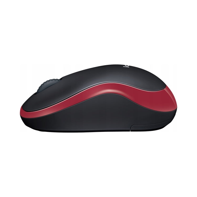 2X Wireless mouse LOGITECH M185 red / Poland DISTRIBUTION Model M185