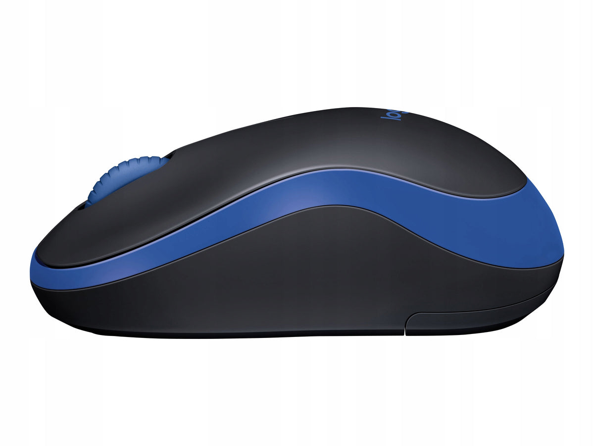 2X Wireless mouse Logitech M185 optical black-blue Manufacturer Logitech