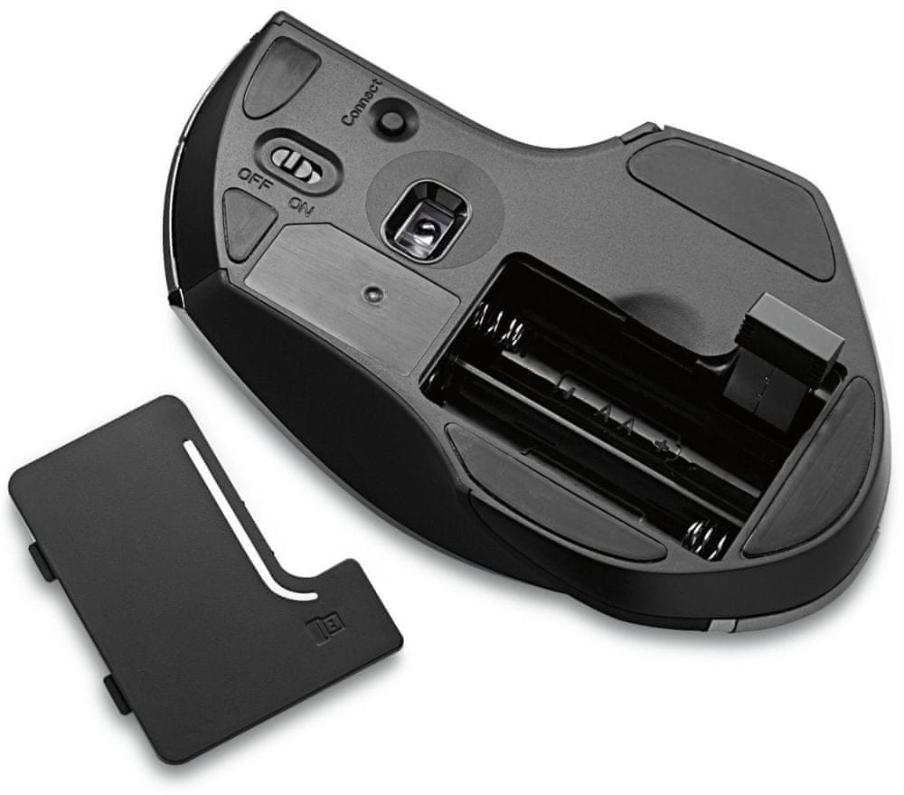 2X Wireless mouse Verbatim Deluxe 1600 DPI black-grey