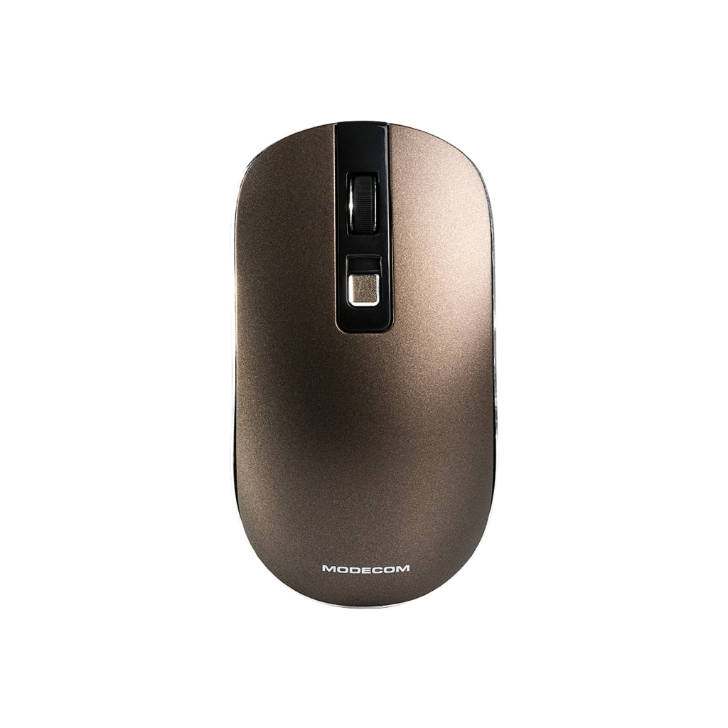 2X Wireless mouse for computer USB optical MODECOM MC-WM101 brown Model MODECOM WM101 Brown