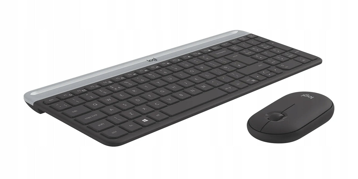 2X Wireless set Logitech MK470 SLIM keyboard and mouse black Manufacturer Logitech
