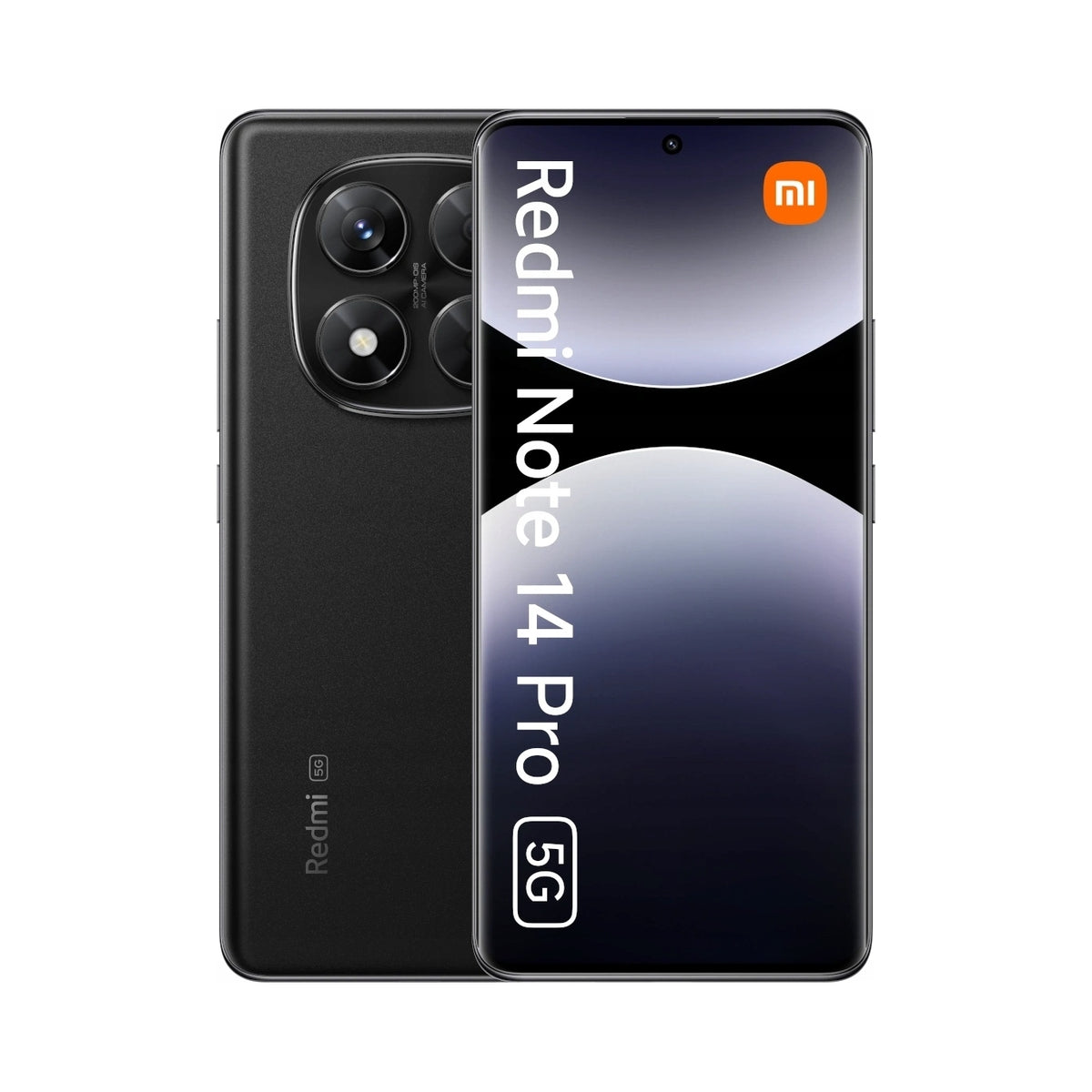 2X Xiaomi Redmi Note 14 Pro 5G 8 GB / 256 GB Cell Phone, Black