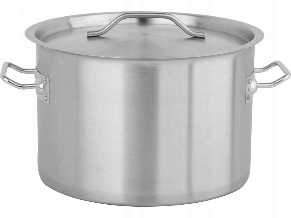 2X YATO LOW POT WITH STAINLESS STEEL LID 30X20 14L YG-00047 Brand Yato