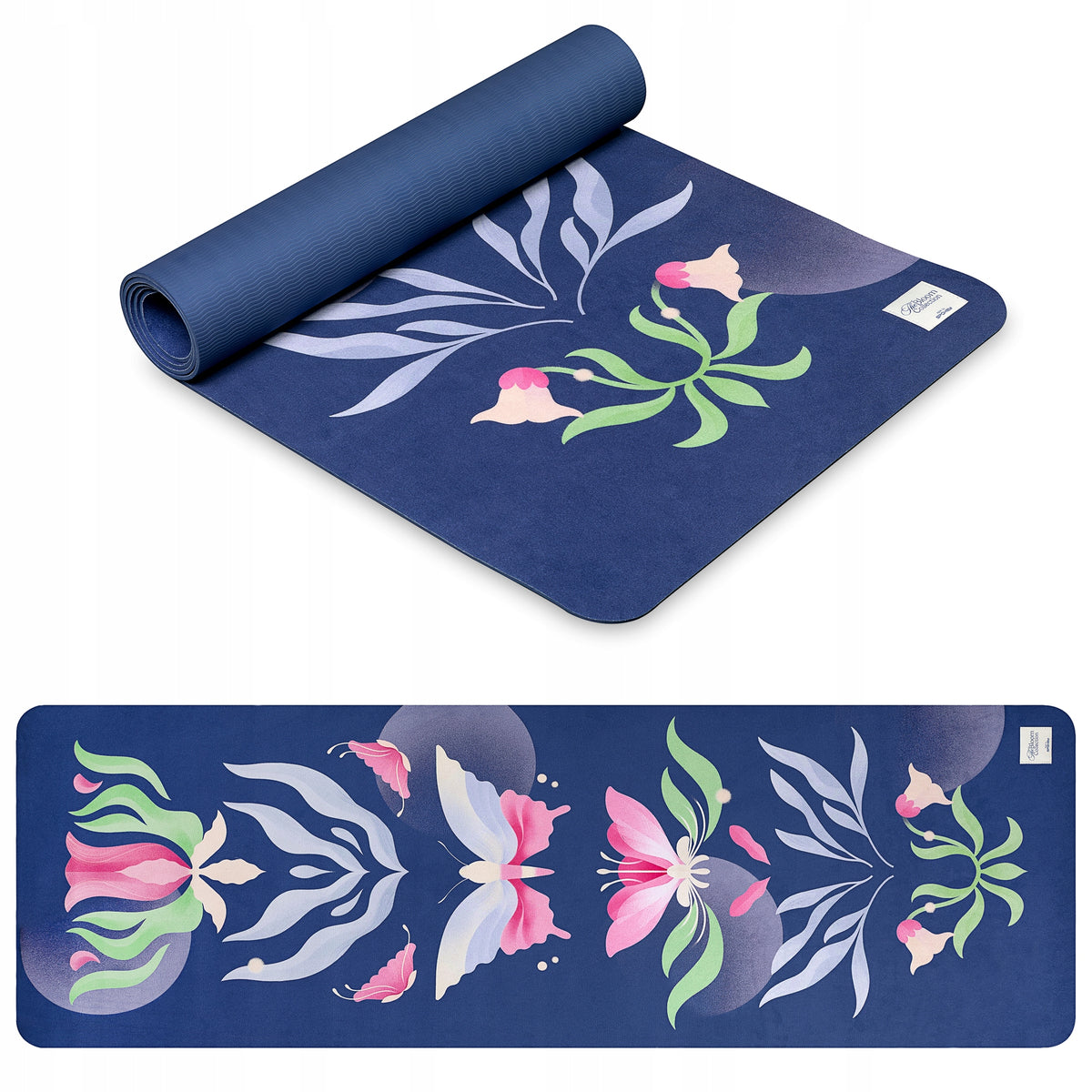 2X Yoga and Exercise Mat SPOKEY The Bloom Mat Multicolor