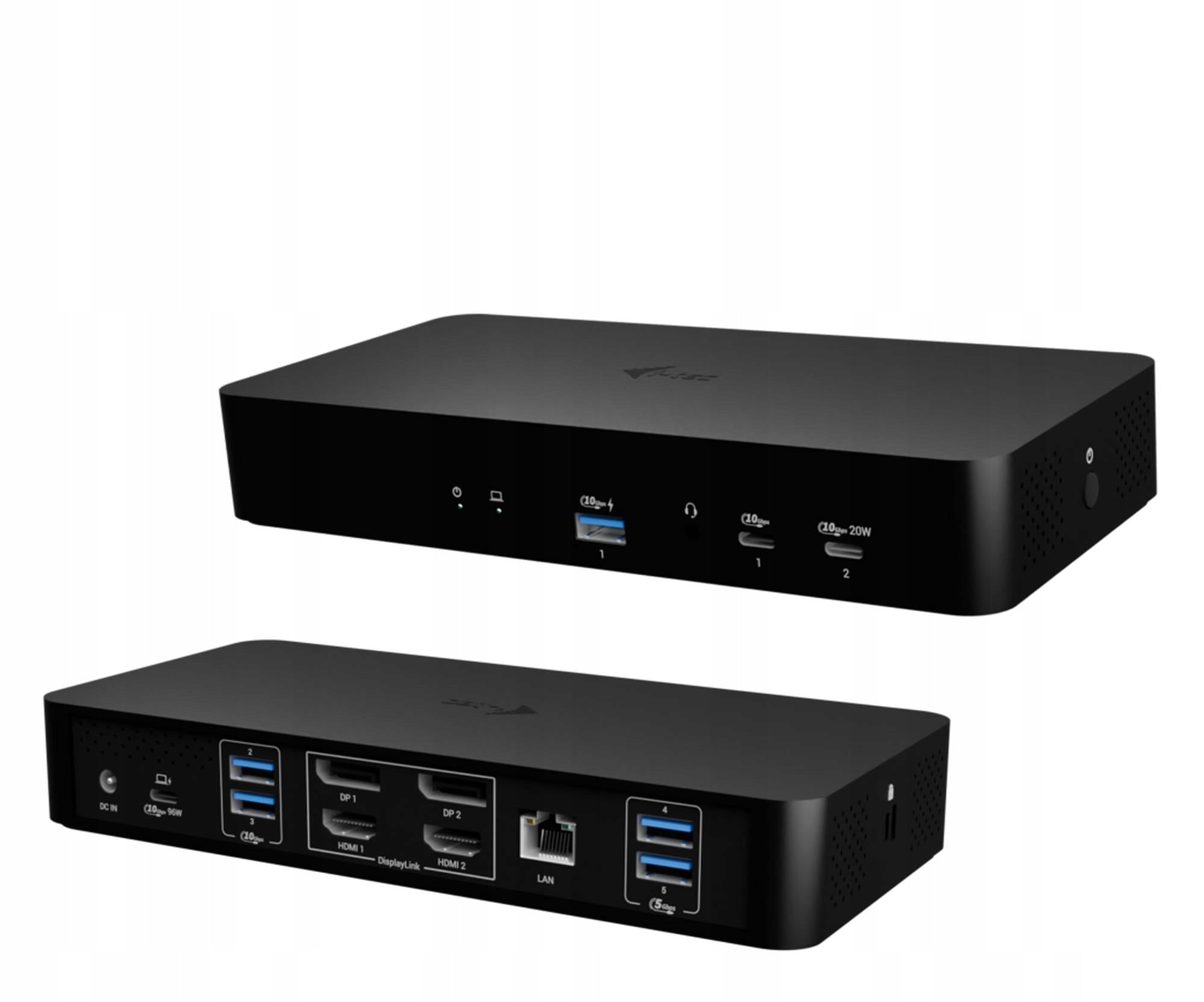2X i-tec Universal Intelligent Dual Display 100W Docking Station Manufacturer code CAINTGDUAL4KDOCPD