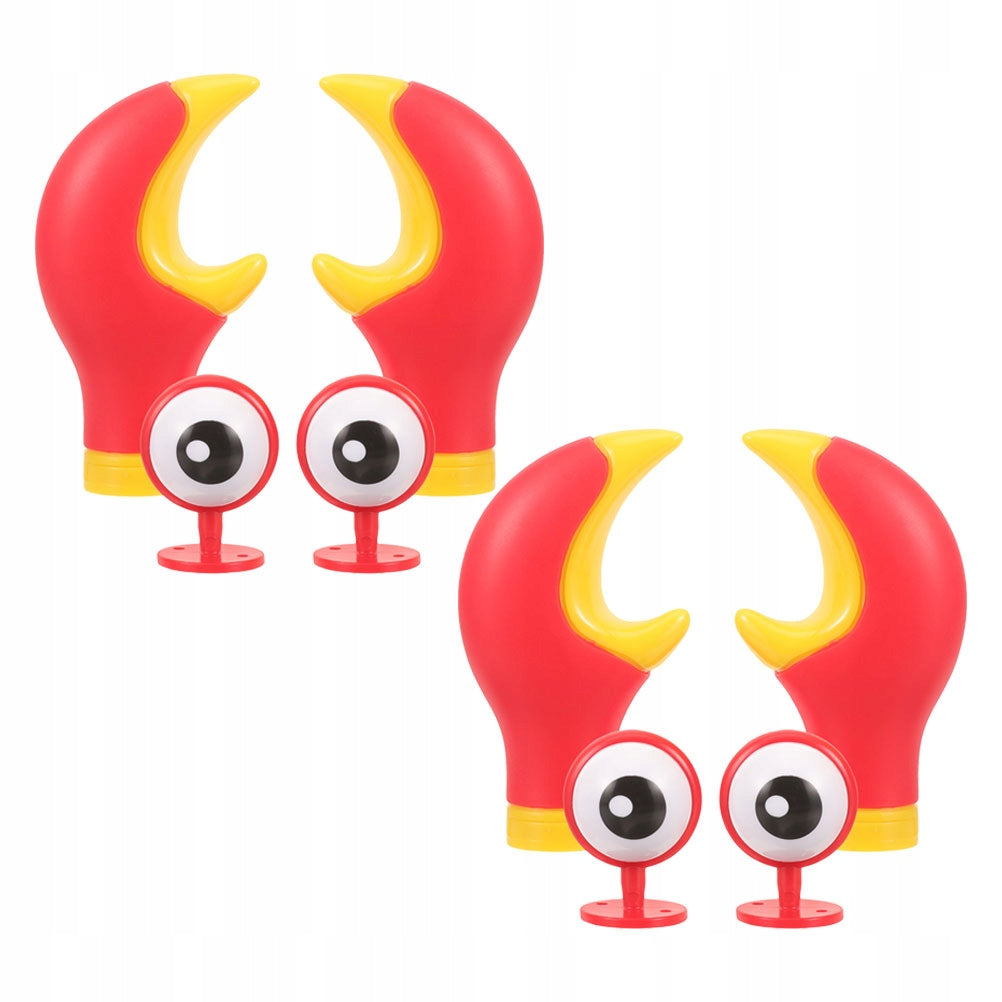 2ZEST SAMOPRZYLEPNE GOOGLY EYES NA KASK CZERWONY DO MOTOCYKLA EAN (GTIN) 4896009488828