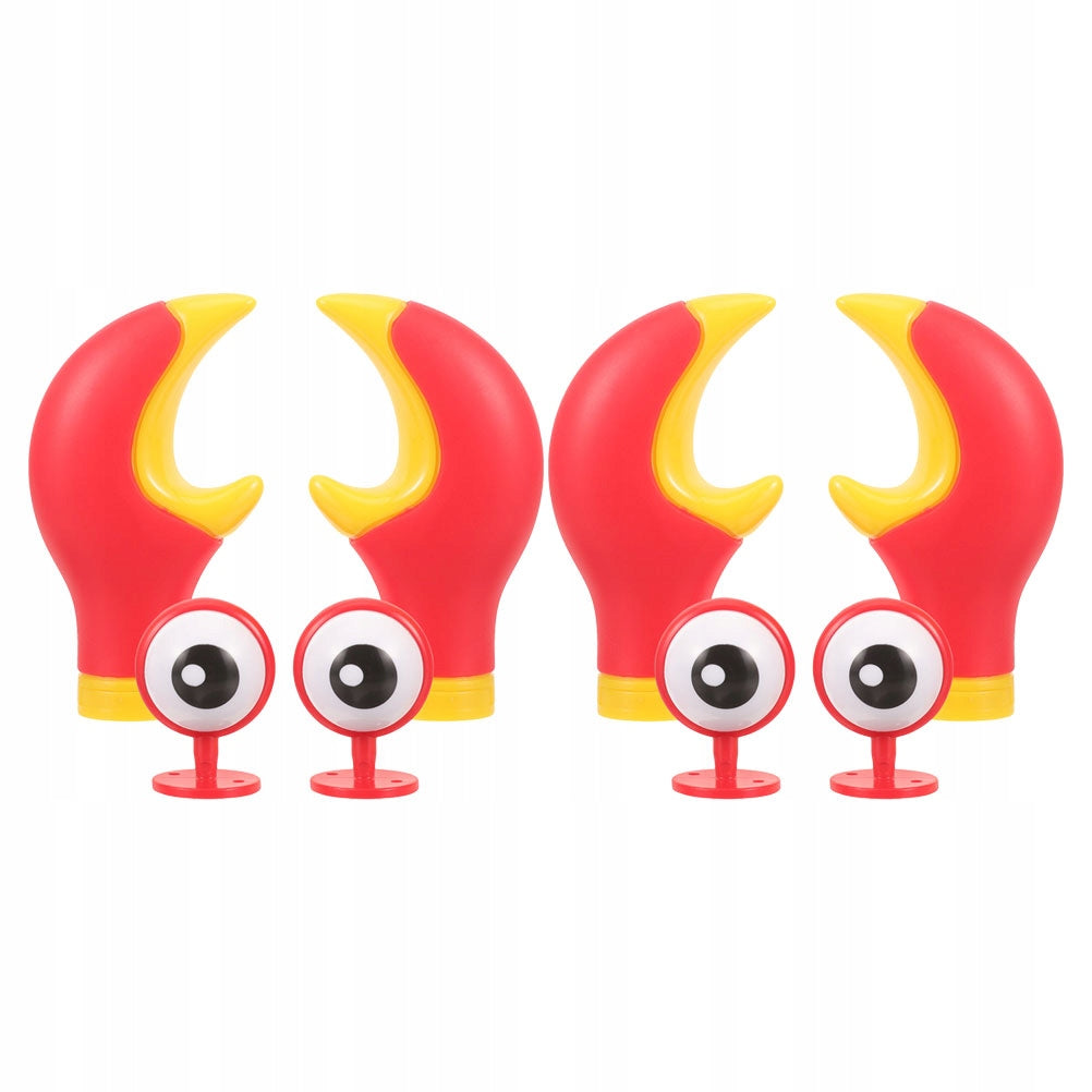 2ZEST SAMOPRZYLEPNE GOOGLY EYES NA KASK CZERWONY DO MOTOCYKLA Manufacturer no brand