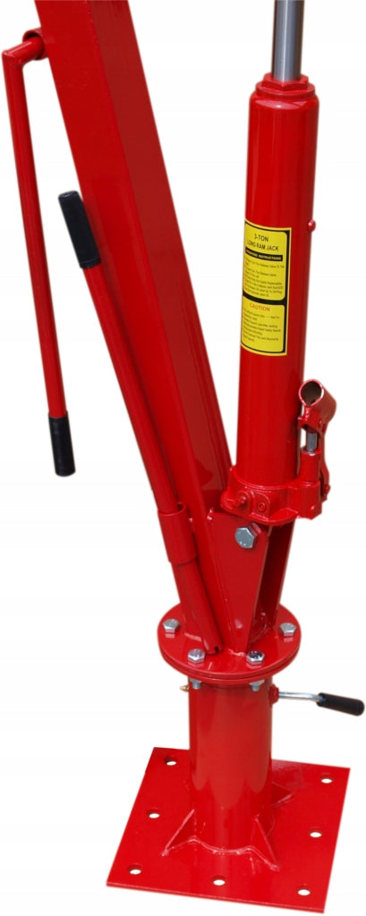 Automobilinis kranas CRANE HDS, 900 kg, su 360° besisukančiu keltuvu ir gervė, 0–170 cm
