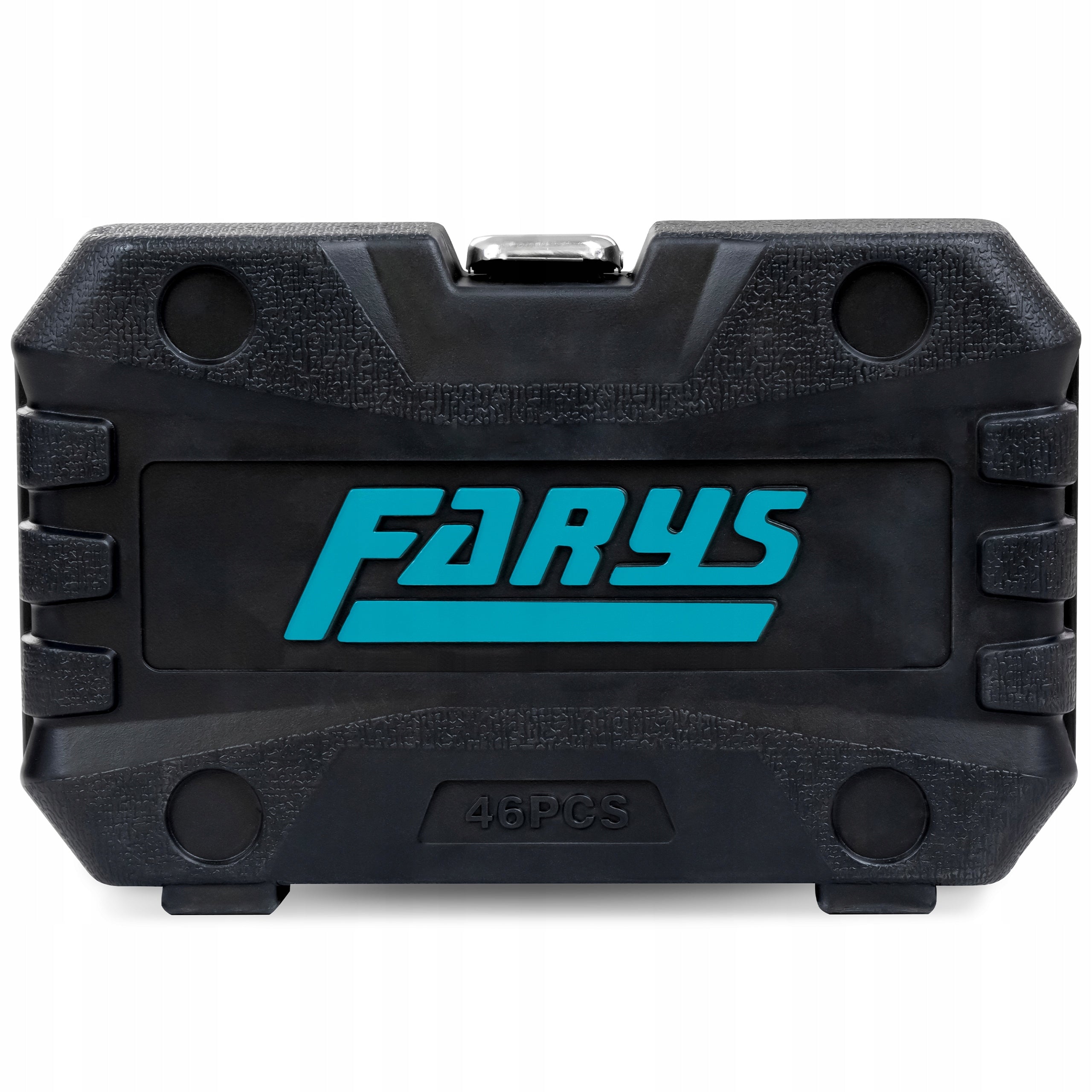 Galvučių ir TORX raktų rinkinys 1/4'' su terkšle, 46 vnt., Farys