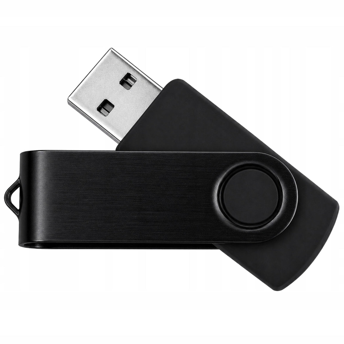 2gb flash drive 2.0 usb memory portable flash drive TWISTER black 2GB