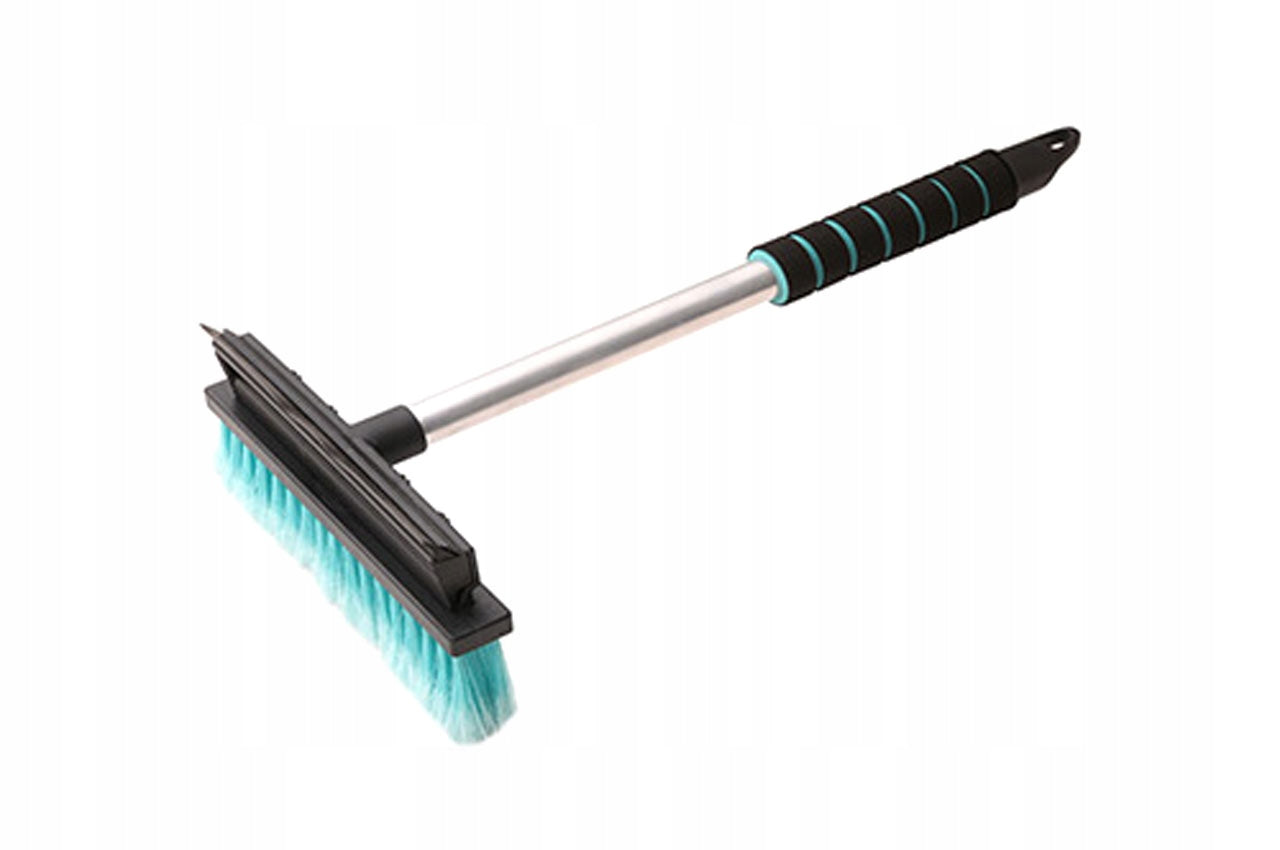 2in1 Aluminum Brush and Squeegee for Home Car Window Mirrors