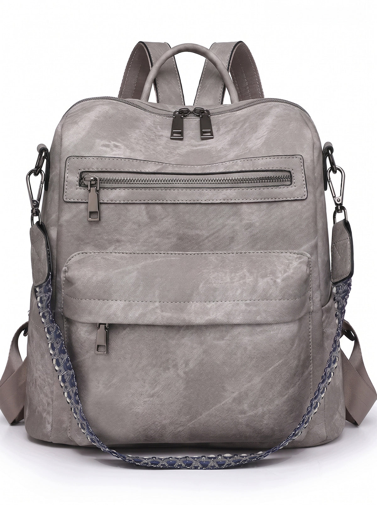2in1 BACKPACK WOMEN'S BAG CITY BLACK FUNCTIONAL QUALITY A4 Manufacturer code prz1
