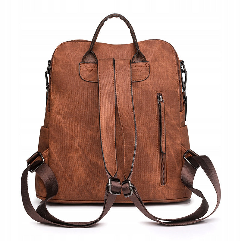 2in1 BACKPACK WOMEN'S BAG URBAN BRONZE FUNCTIONAL QUALITY A4 Manufacturer code prz1