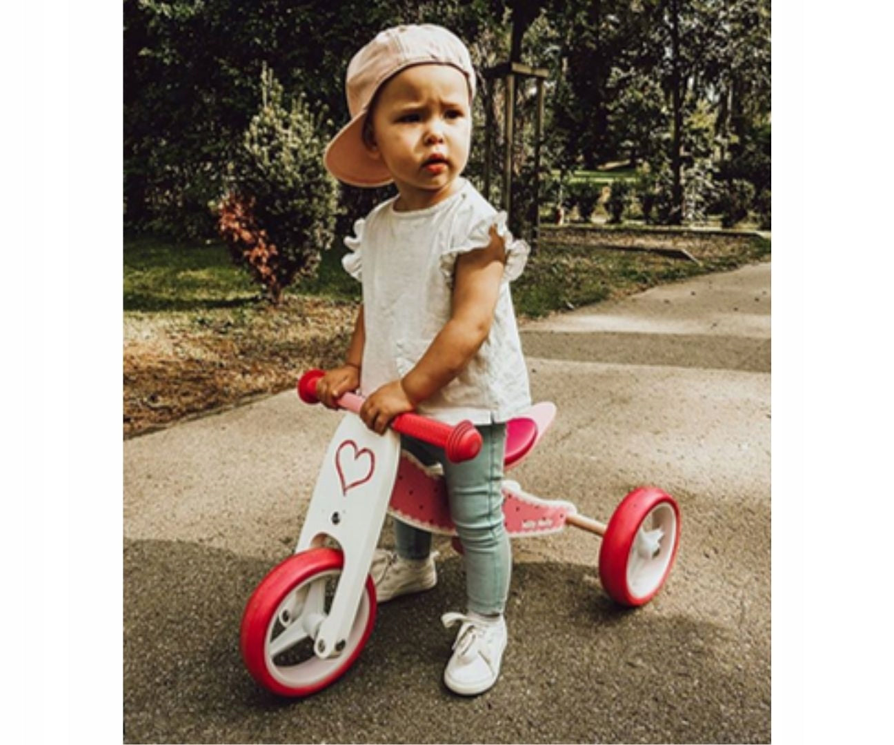 2in1 CANDY BALANCE BIKE for one-year-old child 12m Model candy
