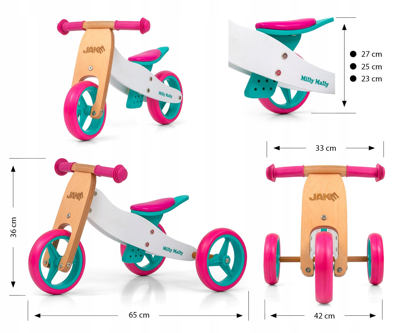 2in1 CANDY BALANCE BIKE for one-year-old child 12m Packaging status original