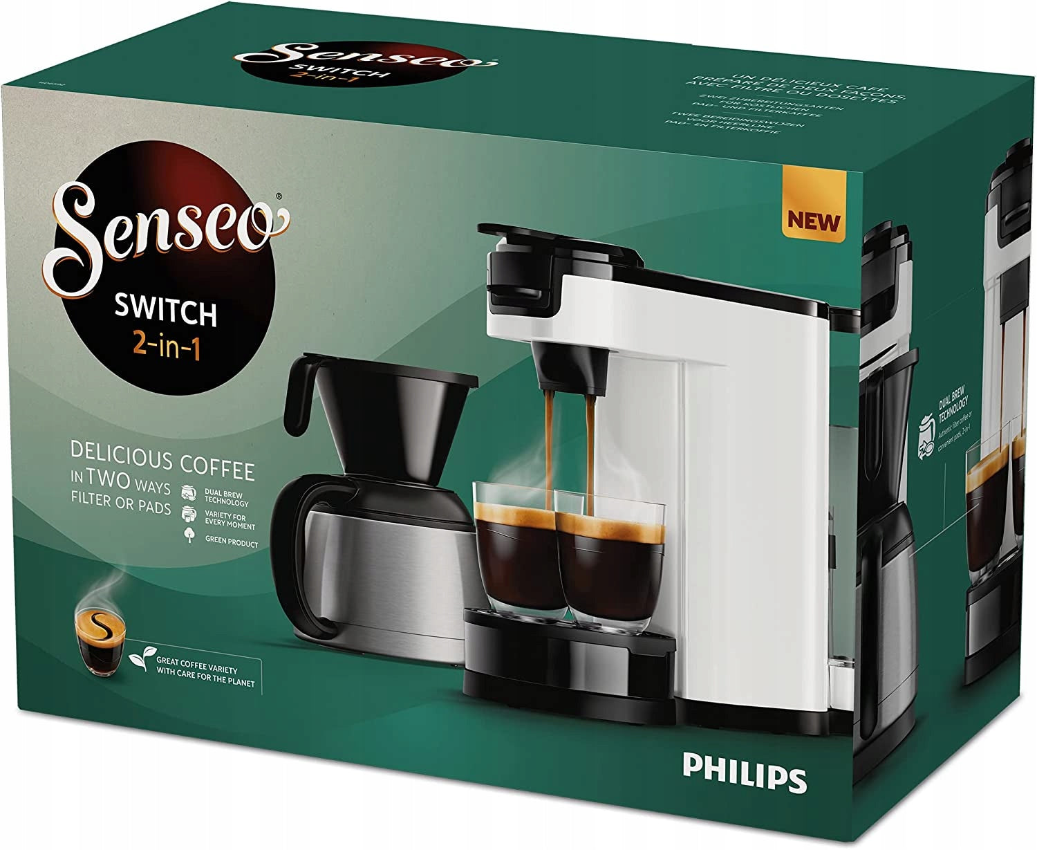 2in1 Capsule Overflow Philips SENSEO EAN (GTIN) 8710103845263