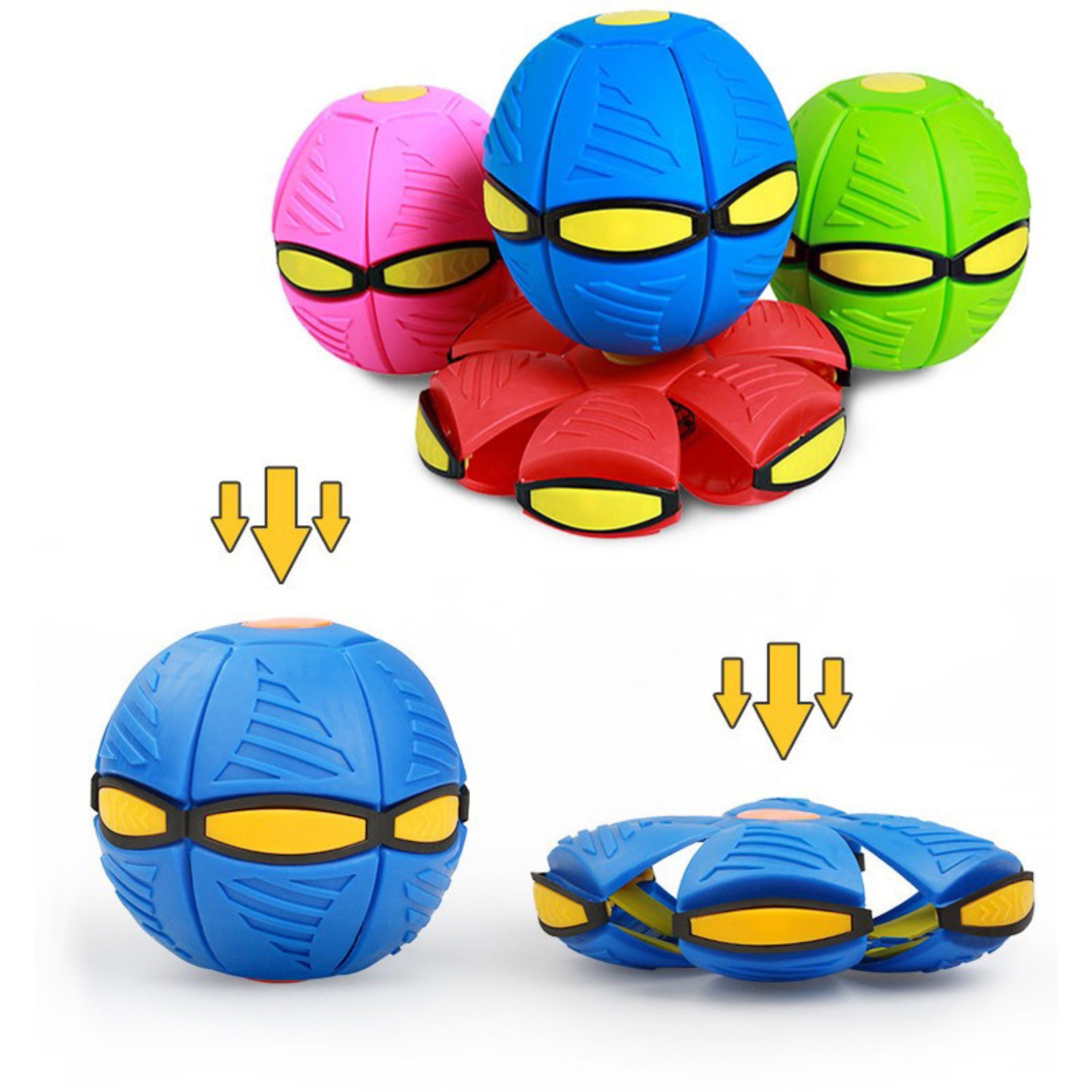2in1 Disco – Flying Disc and Ball | Toy for Kids Brand For Fun