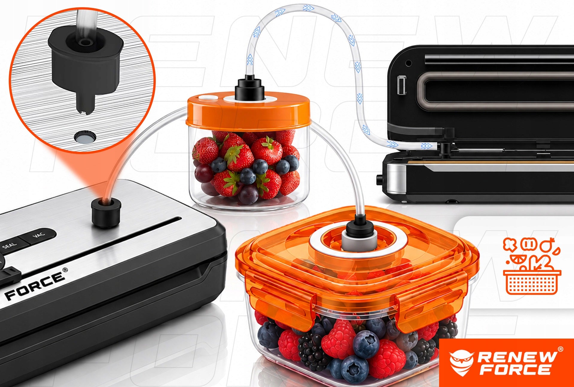 2in1 FOOD VACUUM WELDING MACHINE STRONG AUTOMATIC PACKING MACHINE +FOIL Manufacturer code ZGRZEWARKA PRÓŻNIOWA PAKOWARKA MOCNA 70KPA