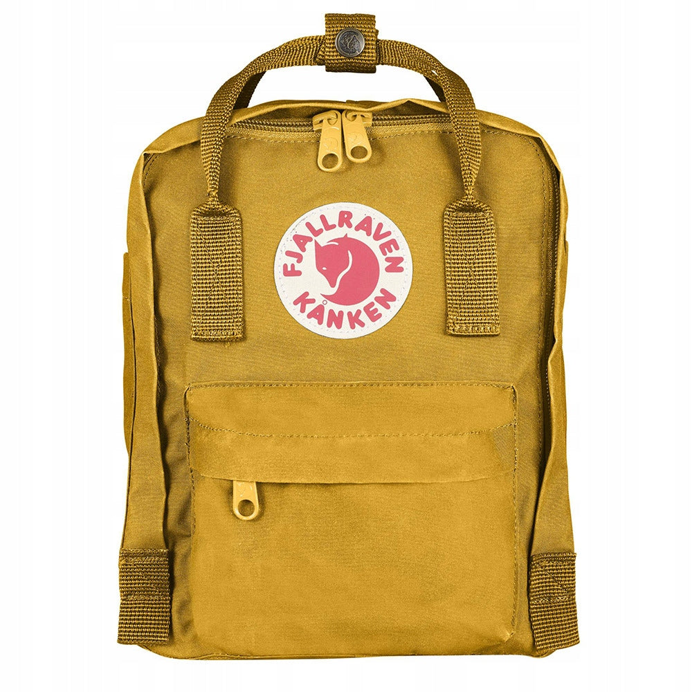 2in1 Fjällräven Kanken Mini Bag + Sports backpack ochre 7L