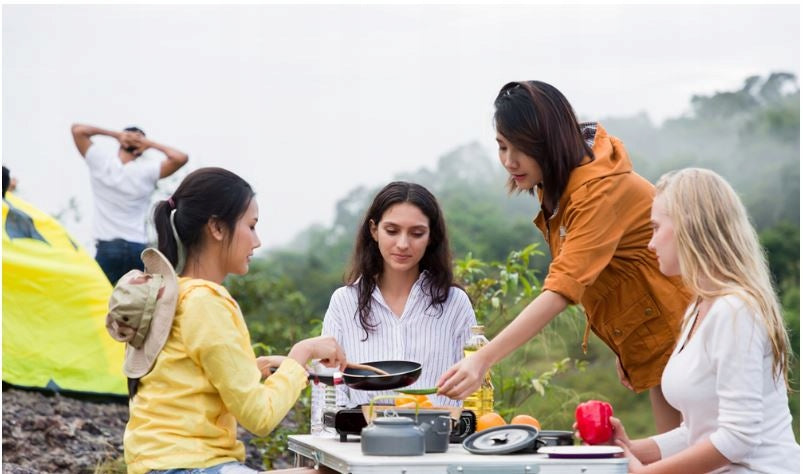 2in1 GAS TOURIST CERAMIC COOKER WITH SUITCASE + 10 x GAS CARTRIDGES Manufacturer code 53-234#