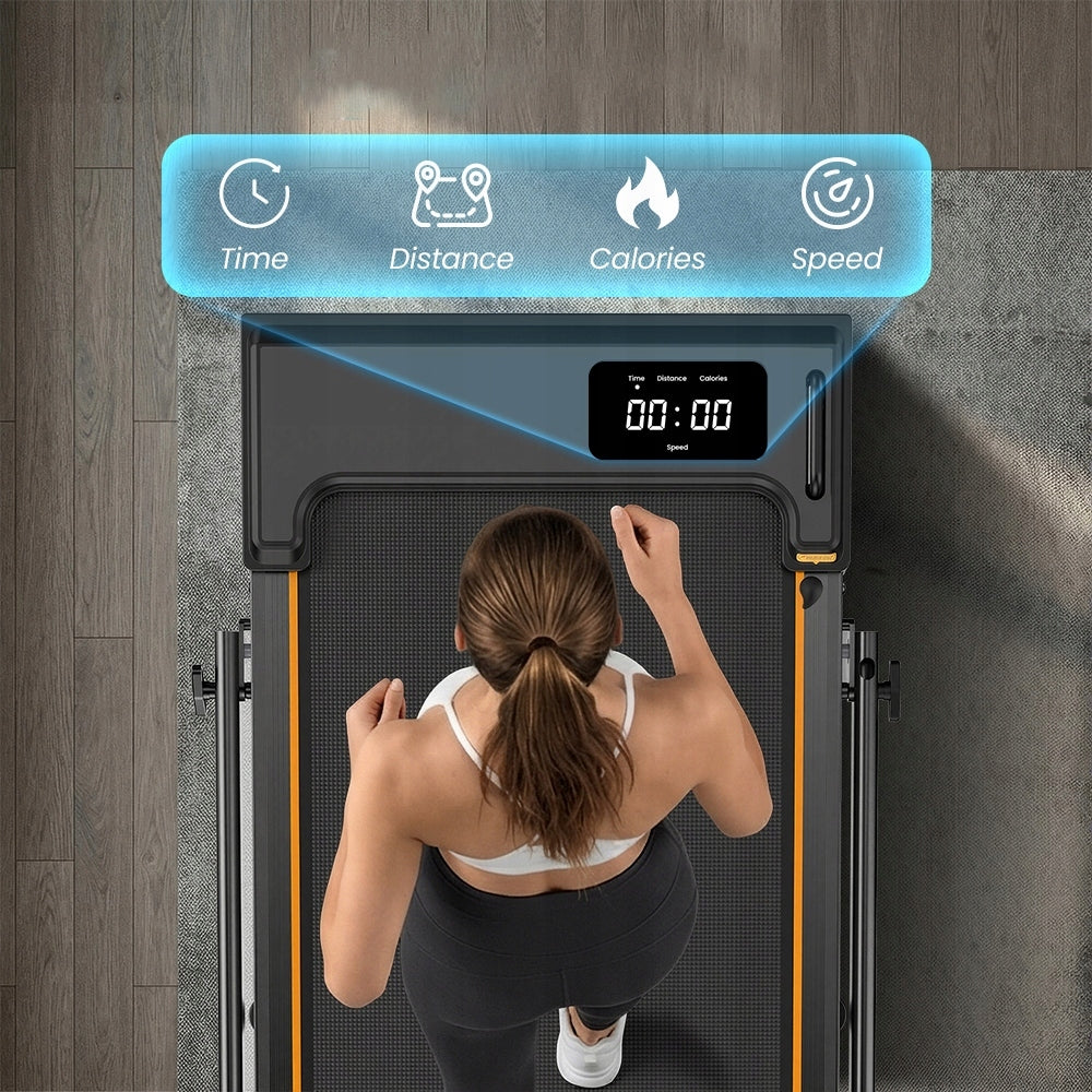 2in1 HOME FOLDING ELECTRIC TREADMILL with 8% 1-10KM/H 2.5HP 100kg With Remote Control Model other