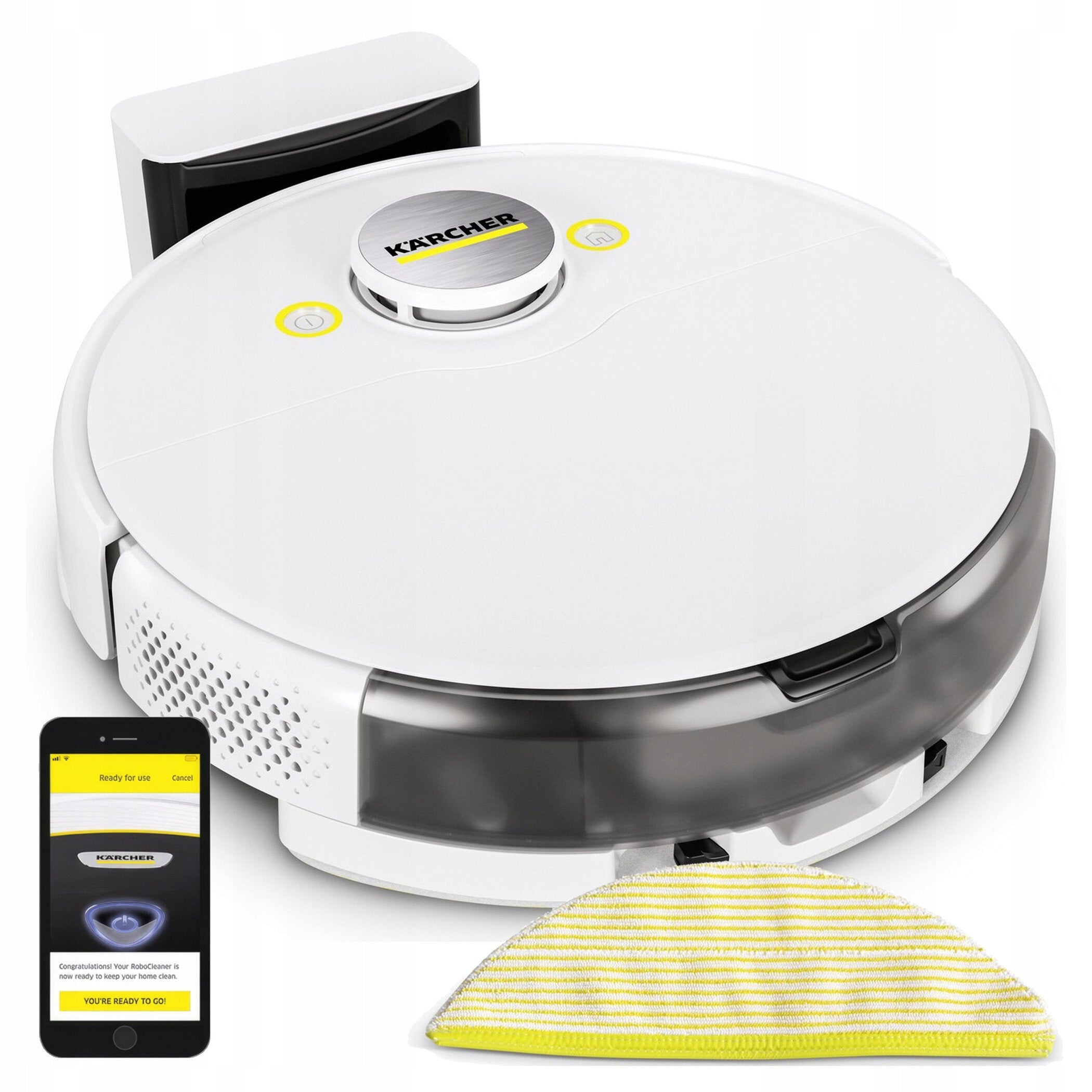 2in1 Mopping Cleaning Robot Karcher RCV 5 WIFI LiDAR POWER 5000Pa SET