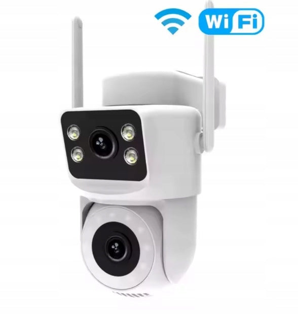 2in1 Outdoor Rotating WIFI Camera 6MP TUYA SMART LIVE 2,4ghz 5G Packaging status original