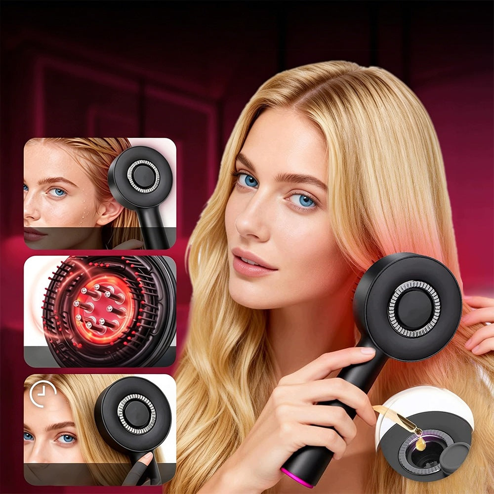 2in1 Scalp Massager Electric Massage Comb Rub Applicator Brand no brand