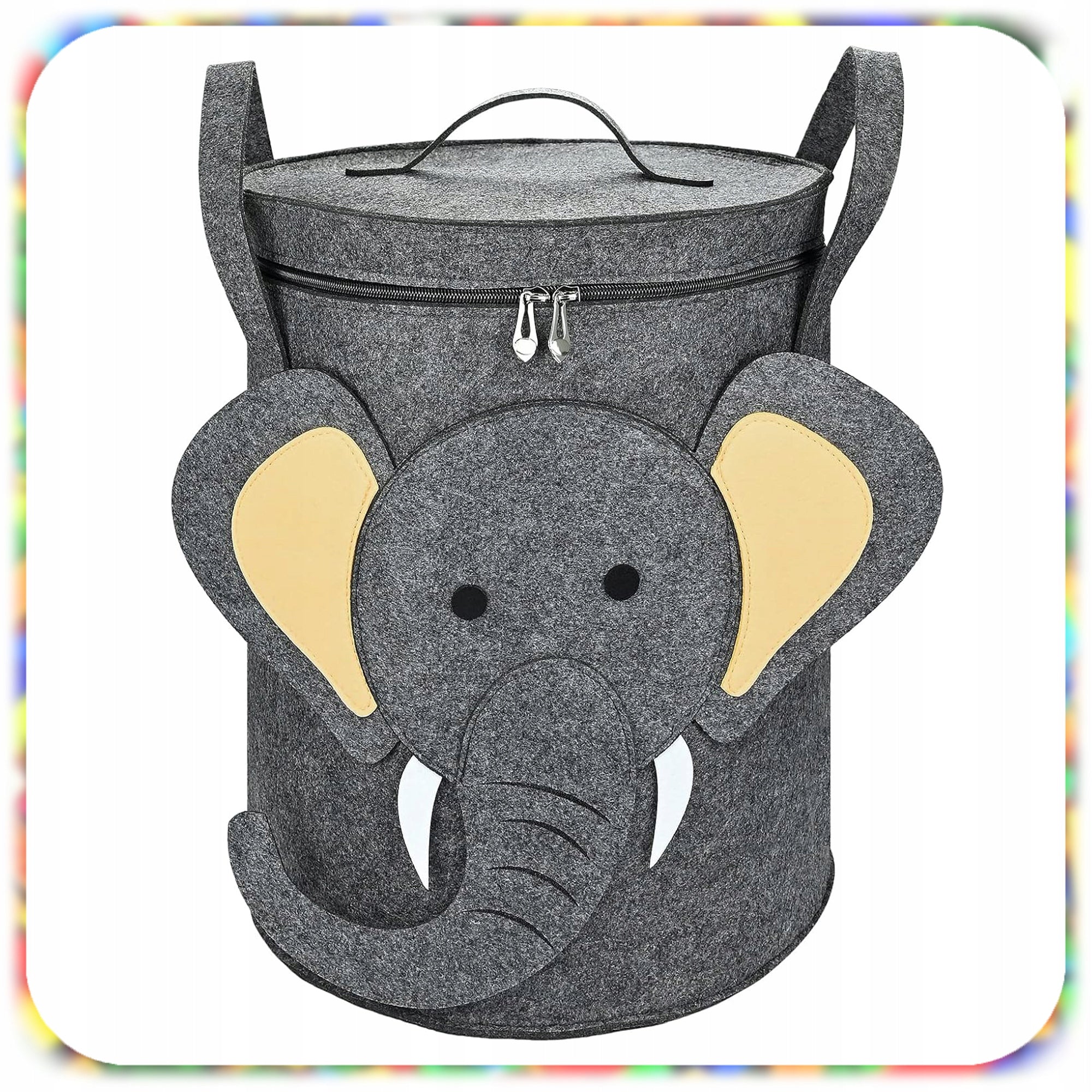 2in1 TOY BASKET FELT CONTAINER CLOSED + MAT LARGE FUN CHILDREN XXL Manufacturer code 0075060