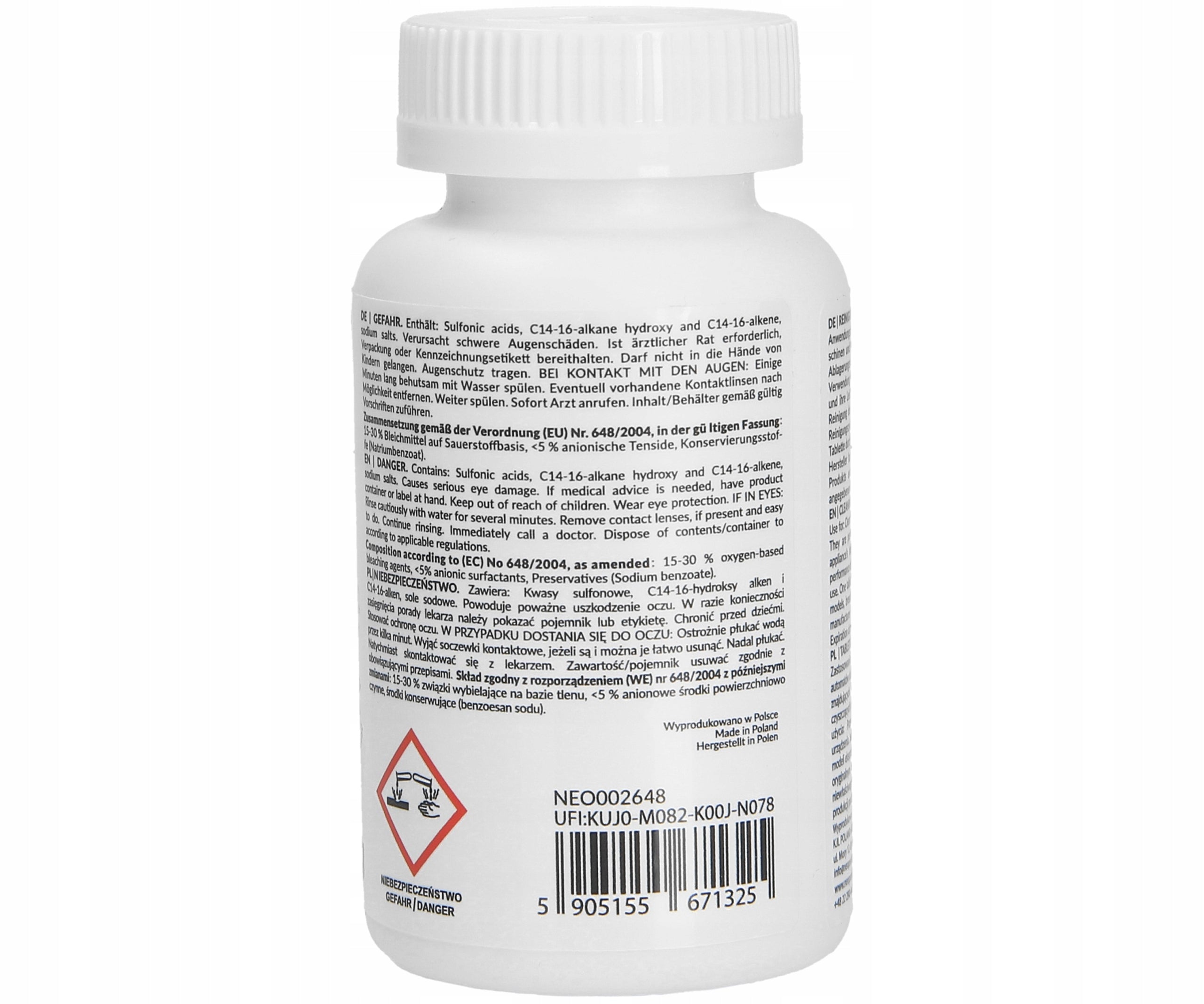 2in1 Universal Cleaner NeoProfi for Tablet Express 60pcs 2g Manufacturer code NEO002648