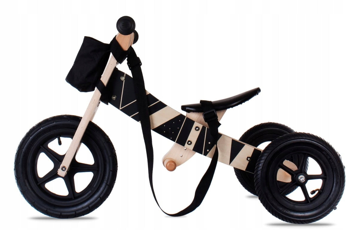 2in1 Wooden Balance Bike Twist Plus Samoa Frame Wooden