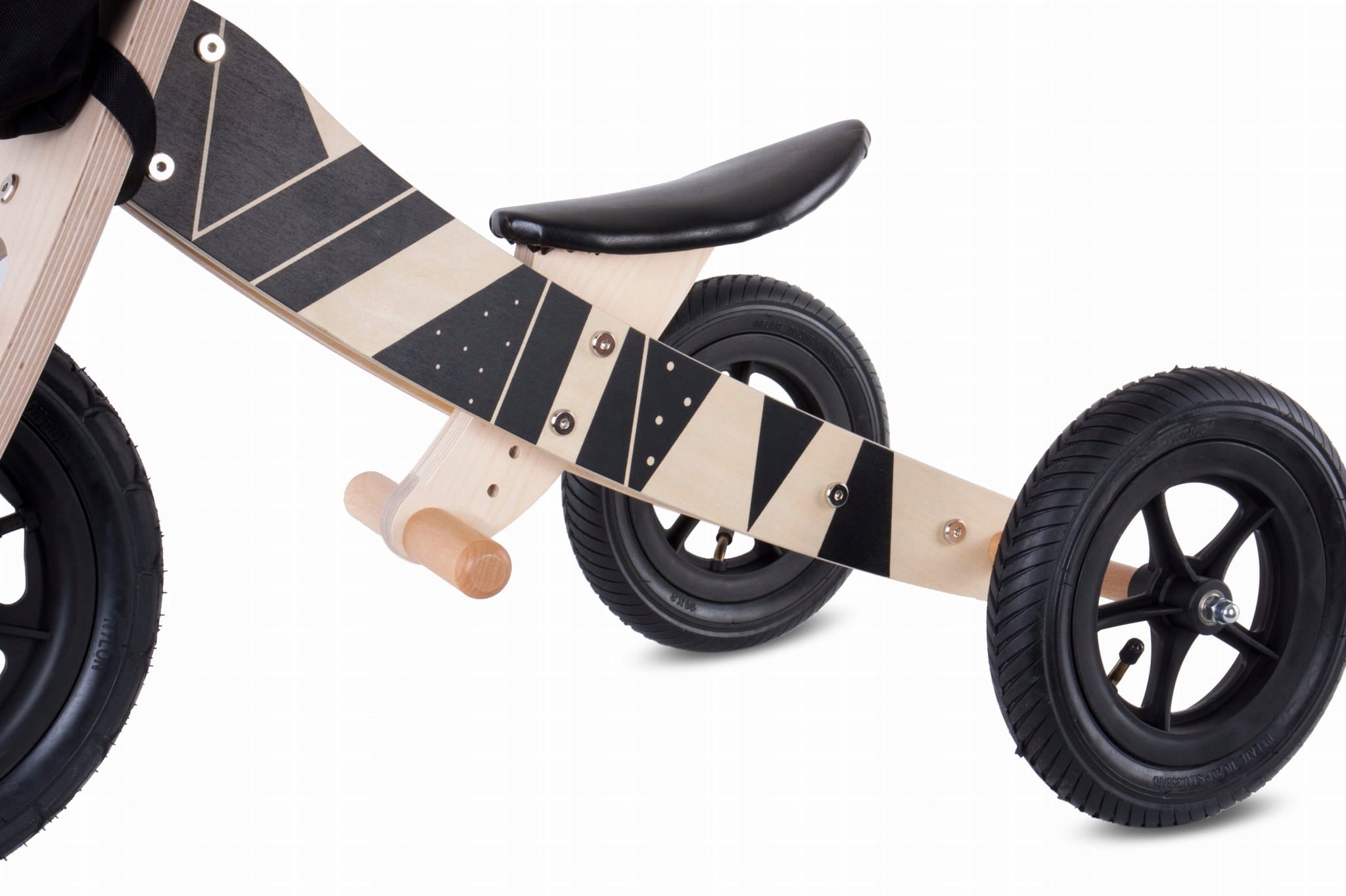 2in1 Wooden Balance Bike Twist Plus Samoa Kid's age 2＋ years