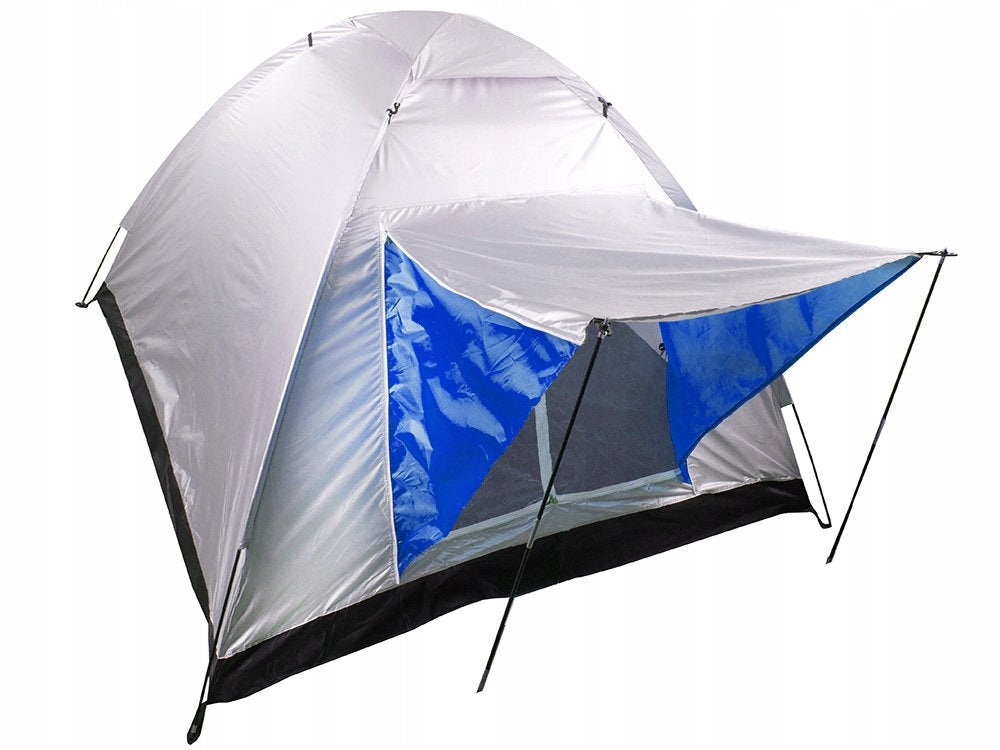 2in1 XXL Camping Tent Family 4 Person 2x2m Iglo + Bag Kind travel