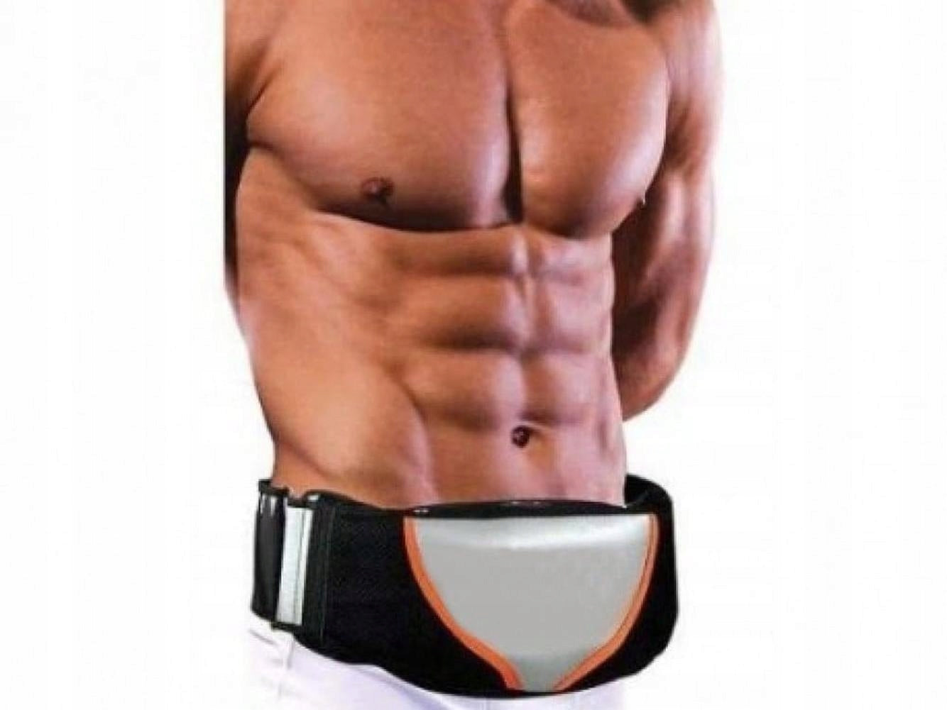 2in1 fitness vibrating and heating massage belt for weight loss 125cm Color black