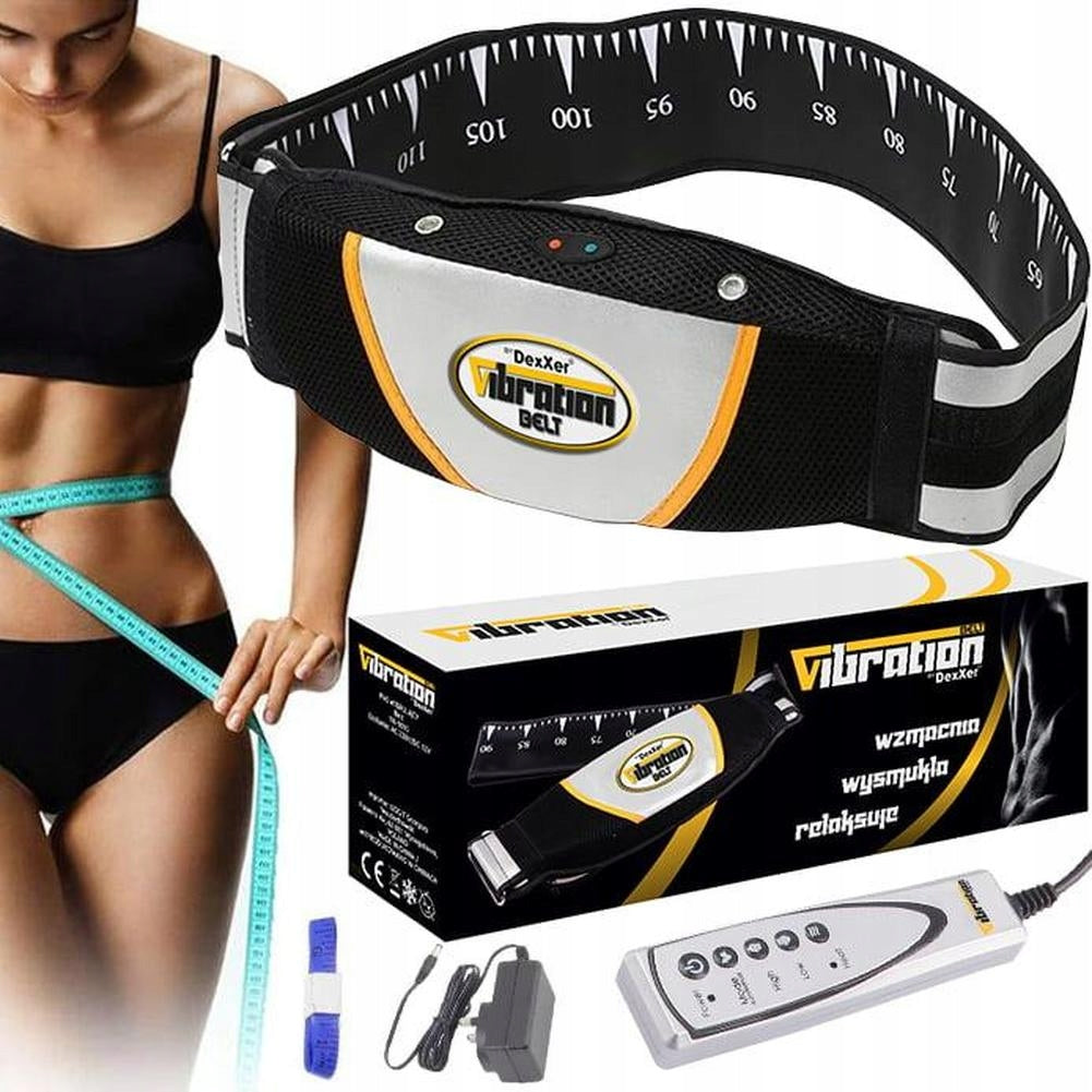 2in1 fitness vibrating and heating massage belt for weight loss 125cm