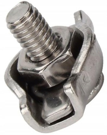 2mm SADDLE CLAMP SINGLE GUTTER STAINLESS ACID RESISTANT A4